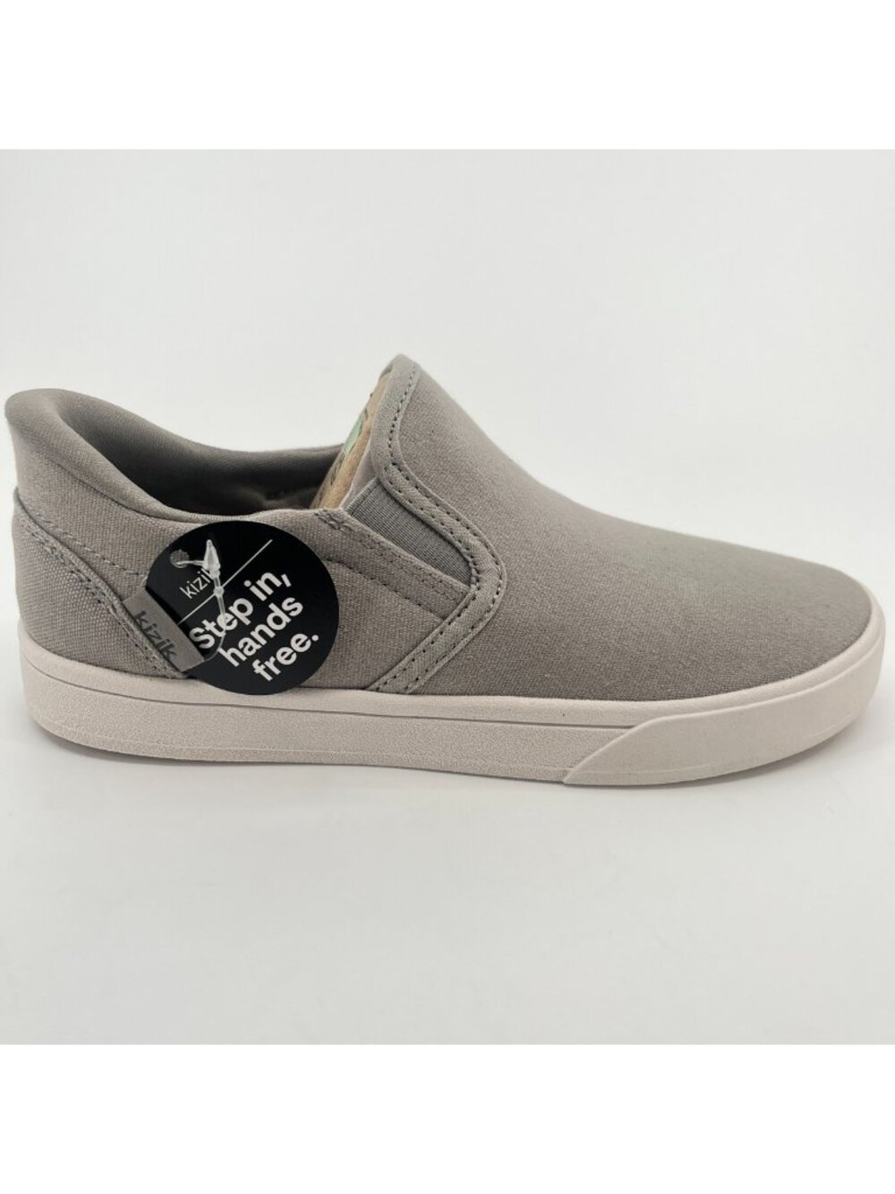 Kizik Venice Womens Size 6D Gray Athletic Slip On Hands Free Shoes Sneakers